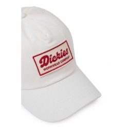 Czapka Dickies Lewiston Trucker biała. Białe czapki męskie Dickies, bez wzorów. Za 148.05 zł.