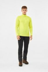 Bluza trekkingowa męska z technicznej dzianiny Admont. Niebieskie bluzy bez kaptura męskie VIKING, m, z dzianiny. Za 99.00 zł.