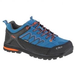 Buty do chodzenia męskie CMP Moon Low. Niebieskie buty trekkingowe męskie CMP, bez zapięcia, trekkingowe. Za 439.99 zł.