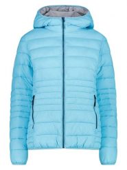 Cmp Kurtka pikowana w kolorze błękitnym rozmiar: 42. Niebieskie kurtki damskie CMP, bez wzorów, bez kaptura. Za 197.17 zł.