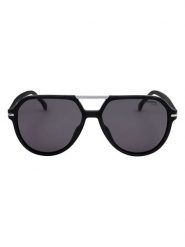 Carrera Męskie okulary przeciwsłoneczne w kolorze czarno-granatowym rozmiar: 58. Czarne okulary przeciwsłoneczne męskie Carrera, z tworzywa sztucznego. Za 209.95 zł.