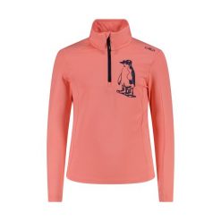 Bluza turystyczna dziewczęca CMP Lyntra. Czerwone bluzy z kapturem damskie CMP, m, z elastanu. Za 87.99 zł.