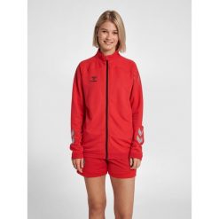 Bluza do piłki ręcznej damska Hummel hml LEAD poly zapinana na zamek. Czerwone bluzy bez kaptura damskie HUMMEL, xl. W wyprzedaży za 234.15 zł.