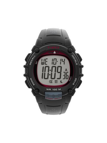 Timex Zegarek Ironman Classic TW5M64400 Czarny. Czarne, cyfrowe zegarki męskie Timex. Za 329.99 zł.