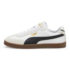 Buty damskie sportowe sneakersy Puma CLUB II ERA. Czarne buty sportowe na co dzień damskie Puma, bez wzorów, z materiału, trekkingowe. Za 198.99 zł.