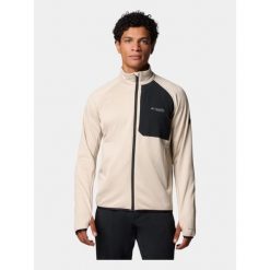 Sweter męski Columbia Triple Canyon Grid FZ II. Brązowe swetry męskie Columbia, m, bez wzorów, bez kołnierzyka. Za 389.00 zł.