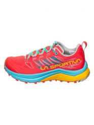 LA SPORTIVA Buty "Jackal" w kolorze czerwono-turkusowym do biegania rozmiar: 36. Czerwone obuwie do biegania damskie La Sportiva. Za 307.46 zł.
