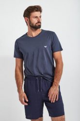 T-shirt męski EMPORIO ARMANI SWIMWEAR. T-shirty męskie Emporio Armani Swimwear, m, bez wzorów, bez kołnierzyka. W wyprzedaży za 223.30 zł.