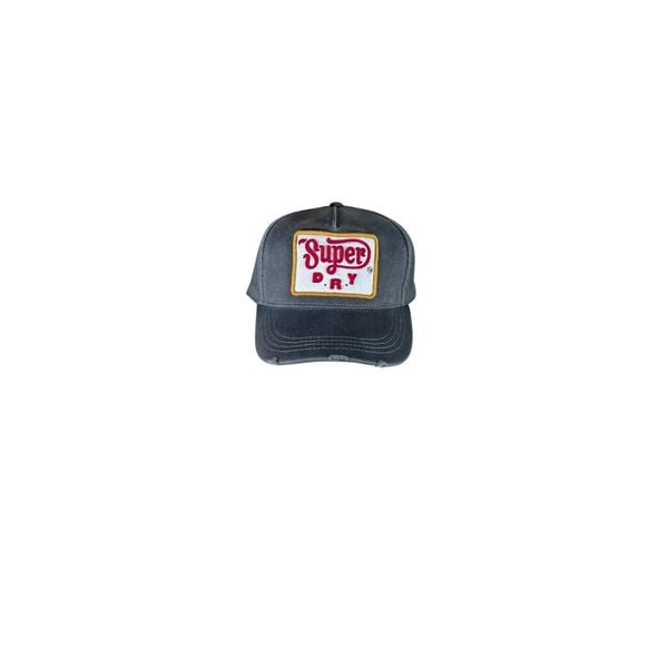 Damska czapka typu trucker Superdry. Czarne czapki z daszkiem damskie Superdry., bez wzorów. Za 147.00 zł.