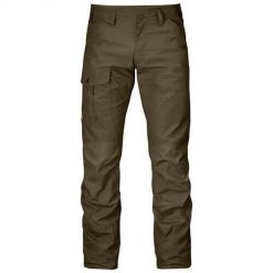 Spodnie sportowe męskie Fjallraven Nils Trousers M. Zielone spodnie sportowe męskie Fjällräven, z bawełny. Za 811.40 zł.