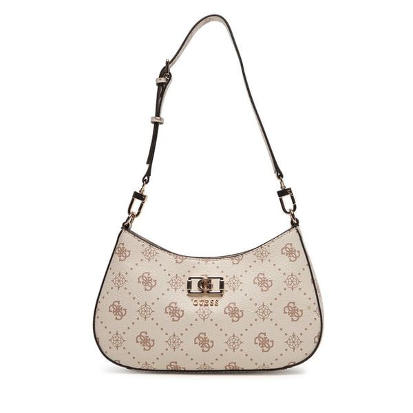 Torebka Guess. Białe torebki klasyczne damskie Guess, z aplikacjami, bez dodatków. Za 445.99 zł.