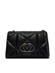 LOVE MOSCHINO Torebka JC4041PP1PLF1000 Czarny. Czarne listonoszki damskie Love Moschino, bez wzorów, ze skóry, bez dodatków. Za 1,029.00 zł.