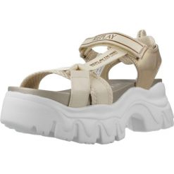 Sandały REPLAY JUYCE JR Złoty. Żółte sandały męskie Replay, z syntetyku, bez zapięcia. Za 277.99 zł.