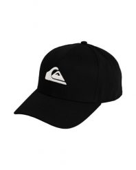 Czapka dla Mężczyzn DECADES Czarny. Czarne czapki męskie Quiksilver, bez wzorów, z bawełny. Za 94.99 zł.