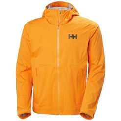 Kurtka wodoodporna Helly Hansen Momentum 3L. Brązowe kurtki męskie Helly Hansen, l, bez wzorów, bez kaptura. W wyprzedaży za 955.00 zł.