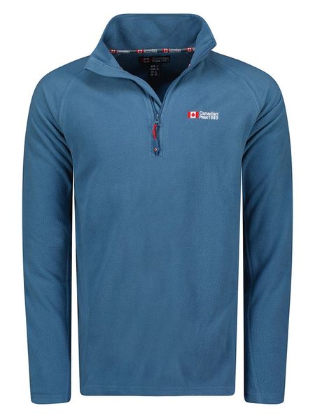 Canadian Peak Bluza polarowa "Tugeak" w kolorze morskim rozmiar: S. Niebieskie bluzy bez kaptura męskie Canadian Peak, s, z polaru. Za 82.95 zł.