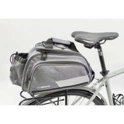 Torba rowerowa na bagażnik SOHO CROSBY-Thermo. Szare torebki klasyczne damskie SOHO, bez wzorów, bez dodatków. Za 129.00 zł.