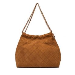 Torebka Tory Burch. Brązowe torebki klasyczne damskie Tory Burch, bez wzorów, bez dodatków. Za 4,499.00 zł.