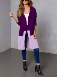 Milan Kiss Kardigan w kolorze fioletowym rozmiar: S. Różowe kardigany damskie Milan Kiss, s, bez wzorów. Za 161.34 zł.