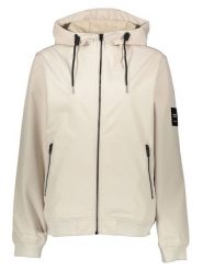 Jack & Jones Kurtka softshellowa w kolorze kremowym rozmiar: XS. Brązowe kurtki outdoor męskie Jack & Jones, xs, bez wzorów, bez kaptura. Za 118.56 zł.