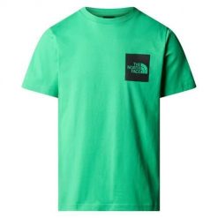 Koszulka sportowa męska The North Face Fine Tee Tnf. Zielone t-shirty sportowe męskie The North Face, m, z bawełny, bez ramiączek. Za 223.00 zł.