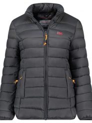 Geographical Norway Kurtka pikowana "Atikolor" w kolorze antracytowym rozmiar: L. Czarne kurtki damskie Geographical Norway, l, bez wzorów, bez kaptura. Za 160.96 zł.