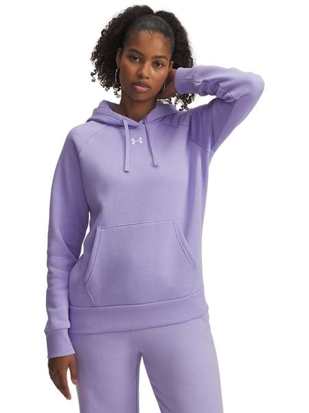 Under Armour Bluza polarowa w kolorze fioletowym rozmiar: M. Różowe bluzy z kapturem damskie Under Armour, m, z polaru. Za 139.87 zł.