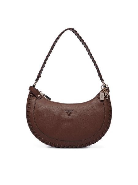Guess Torebka Petra HWBG97 50010 Brązowy. Brązowe torebki klasyczne damskie Guess, z aplikacjami, ze skóry, bez dodatków. Za 584.99 zł.