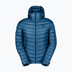Kurtka ocieplana męska SCOTT Insuloft Tech Primaloft Hoody. Niebieskie kurtki męskie Scott, m, bez wzorów, z puchu, sportowe, bez kaptura. Za 589.99 zł.