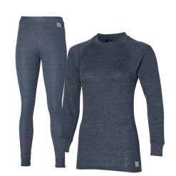 Heatkeeper zestaw termiczny damskie comfort - koszulka + legginsy termoaktywne. Brązowe bielizna termoaktywna damska HEAT KEEPER, xl, bez wzorów, ze skóry. Za 179.99 zł.