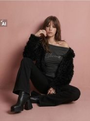 Koszulka z bawełną i napisem - szary. Szare t-shirty damskie Sinsay, l, bez wzorów, z bawełny, bez kołnierzyka. Za 25.99 zł.