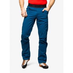 Spodnie wspinaczkowe męskie Ocun Mania Eco Pants. Niebieskie spodnie materiałowe męskie Ocun, bez wzorów, sportowe. Za 360.99 zł.