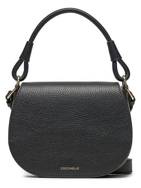 COCCINELLE Skórzana torebka w kolorze czarnym - 21 x 16 x 6 cm rozmiar: onesize. Czarne torebki klasyczne damskie Coccinelle, bez wzorów, z materiału, bez dodatków. Za 610.62 zł.