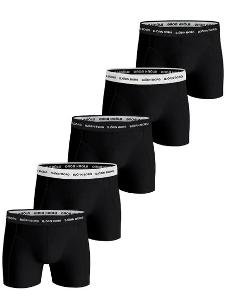 Bjorn_borg COTTON STRETCH BOXER 5p multipack – MULTIPACK 1. Bokserki męskie Björn Borg, bez wzorów. Za 359.00 zł.