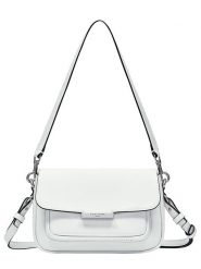 LIEBESKIND BERLIN Skórzana torebka "Crossbody S" w kolorze białym - 22 x 14 x 6 cm rozmiar: onesize. Białe torebki klasyczne damskie LIEBESKIND BERLIN, bez wzorów, z materiału, bez dodatków. Za 636.92 zł.