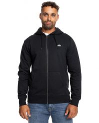 Bluza na zamek BASIC ZIP Mężczyźni. Czarne bluzy z kapturem męskie Quiksilver, m, z bawełny. Za 219.99 zł.