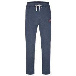 Spodnie dresowe LOAP Ednik męskie, S. Fioletowe spodnie dresowe męskie ZENZIMAT, bez wzorów, z dresówki. Za 96.66 zł.