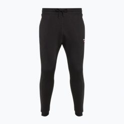 Spodnie Reebok Identity Small Logo Fleece Jogger. Czarne spodnie sportowe męskie REEBOK FITNESS. Za 189.99 zł.