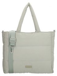 Beagles Torebka "Calvia" w kolorze miętowym - 36 x 32 x 12 cm rozmiar: onesize. Zielone torebki klasyczne damskie Beagles, bez wzorów, z materiału, bez dodatków. Za 86.99 zł.