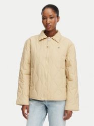 Tommy Jeans Kurtka przejściowa Tjw Coach DW0DW22909 Beżowy Regular Fit. Brązowe kurtki damskie Tommy Jeans, l, bez wzorów, z jeansu, bez kaptura. Za 649.99 zł.