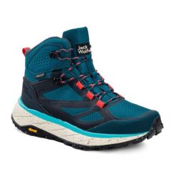Buty trekkingowe damskie Jack Wolfskin Terraventure Texapore Mid. Niebieskie obuwie trekkingowe damskie Jack Wolfskin. Za 319.99 zł.