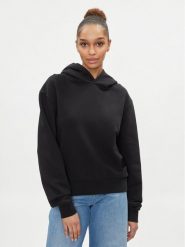 Replay Bluza W3711H.000.23614P Czarny Relaxed Fit. Czarne bluzy bez kaptura damskie Replay, s, z bawełny. Za 309.99 zł.