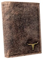 Portfel skórzany Buffalo Wild RM-06-BAW brązowy. Brązowe portfele męskie BUFFALO WILD, bez wzorów. Za 57.99 zł.