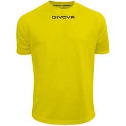 Koszulka piłkarska dla dorosłych Givova One. Czarne t-shirty sportowe męskie Givova, xl, bez ramiączek, do piłki nożnej. Za 37.00 zł.