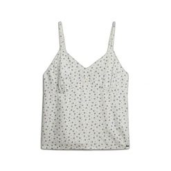 Damski bawełniany top Superdry. Białe topy sportowe damskie Superdry., na lato, xs, bez wzorów, z bawełny, bez ramiączek. Za 143.25 zł.