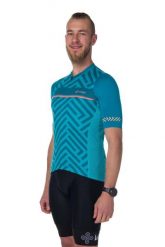 Męska koszulka rowerowa Kilpi TINO-M. Niebieskie t-shirty sportowe męskie Kilpi, m, z materiału, bez ramiączek, rowerowe. Za 215.49 zł.
