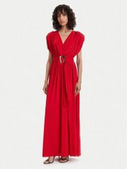 ACCESS FASHION Sukienka wieczorowa 63-3440-326 Czerwony Regular Fit. Czerwone sukienki damskie ACCESS FASHION, m, bez wzorów, z syntetyku, wizytowe, bez kołnierzyka, bez ramiączek. Za 939.99 zł.