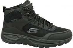 Buty trekkingowe męskie Skechers Escape Plan 20. Czarne buty trekkingowe męskie Skechers, na zimę, z materiału, za kostkę, bez zapięcia, trekkingowe. Za 339.99 zł.