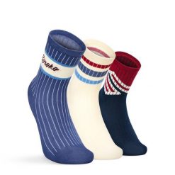 Ęce skarpetki bawełniane 3-pak Lifestyle Siroko Mini Club Navy. Niebieskie skarpetki damskie SIROKO, bez wzorów, z bawełny. Za 63.00 zł.
