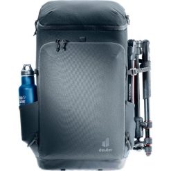 Plecak Deuter Jaypack 34+ - black. Czarne plecaki damskie Deuter, bez wzorów, sportowe. Za 1,671.99 zł.